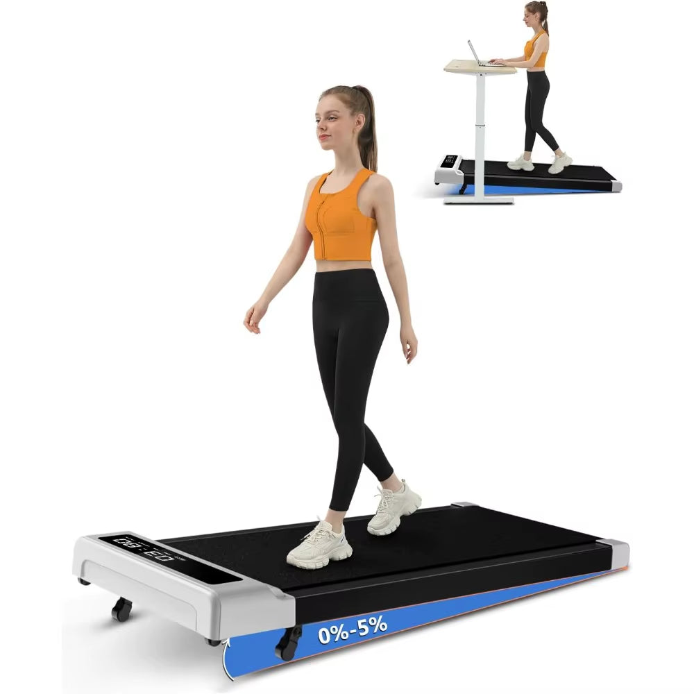 Walking Pad Compact Treadmill 2.5HP with Remote Control