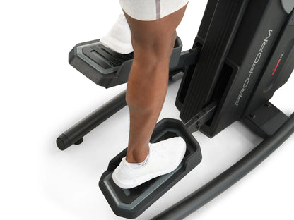 Trainer Elliptical Machine with Built-In Speakers