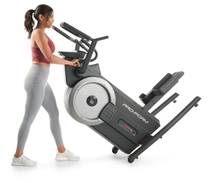 Trainer Elliptical Machine with Built-In Speakers