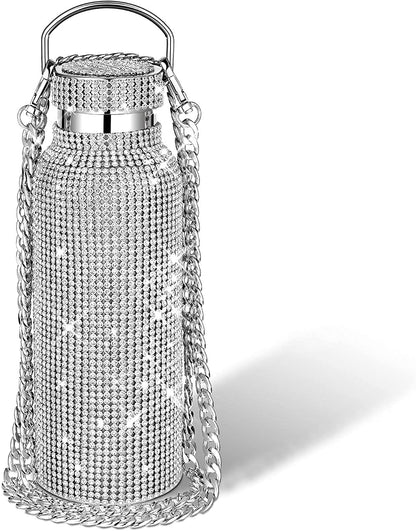 Rhinestone Diamond Water Bottle 